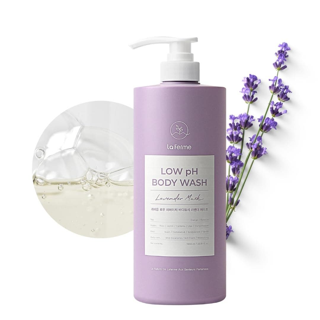 _Laferme_ Low pH Body Wash Lavender Musk 1000ml